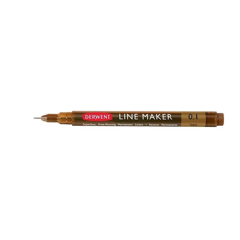 Derwent Superfine Line Maker Pen, Sepia