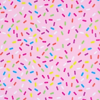 30" Pink Sprinkle Toss Gift Wrap by Celebrate It™