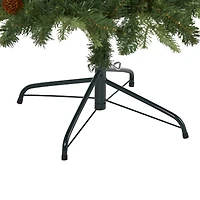 6ft. Pre-Lit Wellington Spruce Artificial Christmas Tree, Clear LED Lights