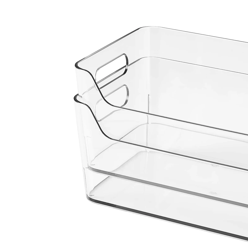 Small Clear Open Storage Bin by Simply Tidy®