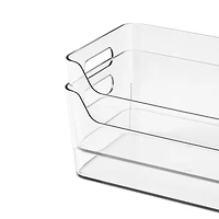Small Clear Open Storage Bin by Simply Tidy®