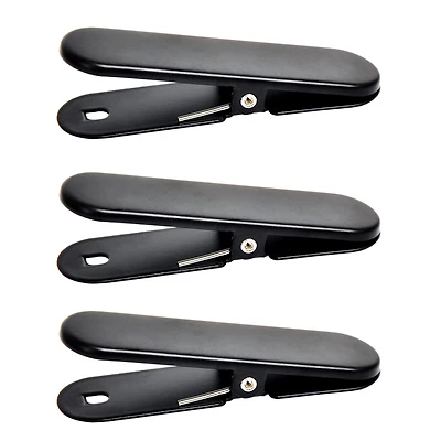 Black Metal Pegboard Clips, 3ct. by Simply Tidy®