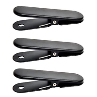 Black Metal Pegboard Clips, 3ct. by Simply Tidy®