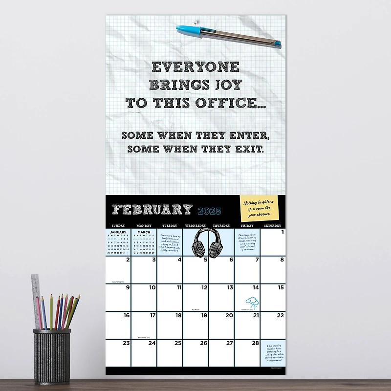 TF Publishing 2025 Per My Previous Email Wall Calendar