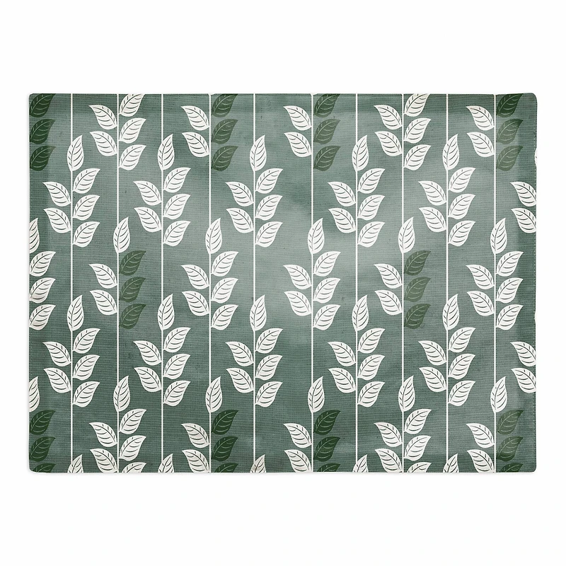 Geometric Nature Pattern 18" x 14" Cotton Twill Placemat