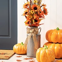 Glitzhome® 39.75" Fall Sunflower Leaf Potted Tree