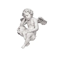 Design Toscano® 13" Mourning Mortality Sitting Cherub Sculpture