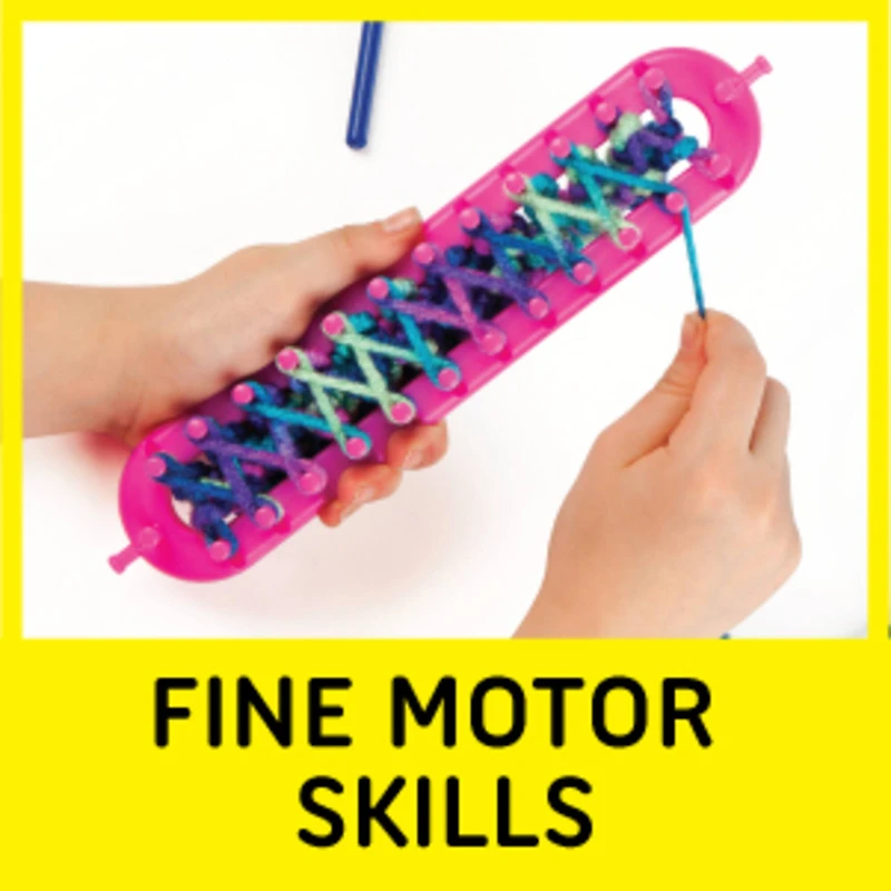 Creativity for Kids Quick Knit Button Scarf Kit