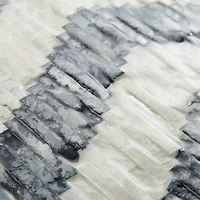 Black Mother of Pearl Modern Tray Set