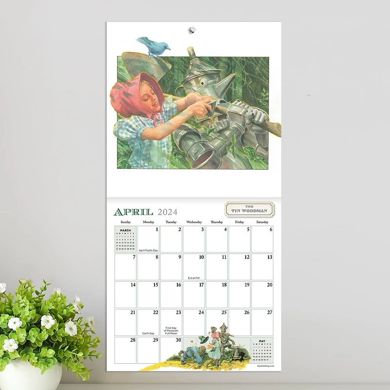 TF Publishing 2024 Wizard of Oz Mini Calendar