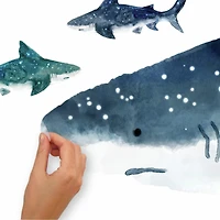 RoomMates Shark Peel & Stick Giant Wall Decals