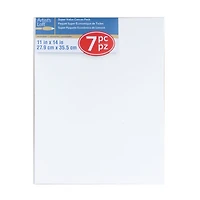 7 Pack 11" x 14" Super Value Canvas by Artist's Loft®