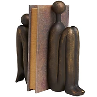 The Novogratz 9" Polystone People Bookends Set
