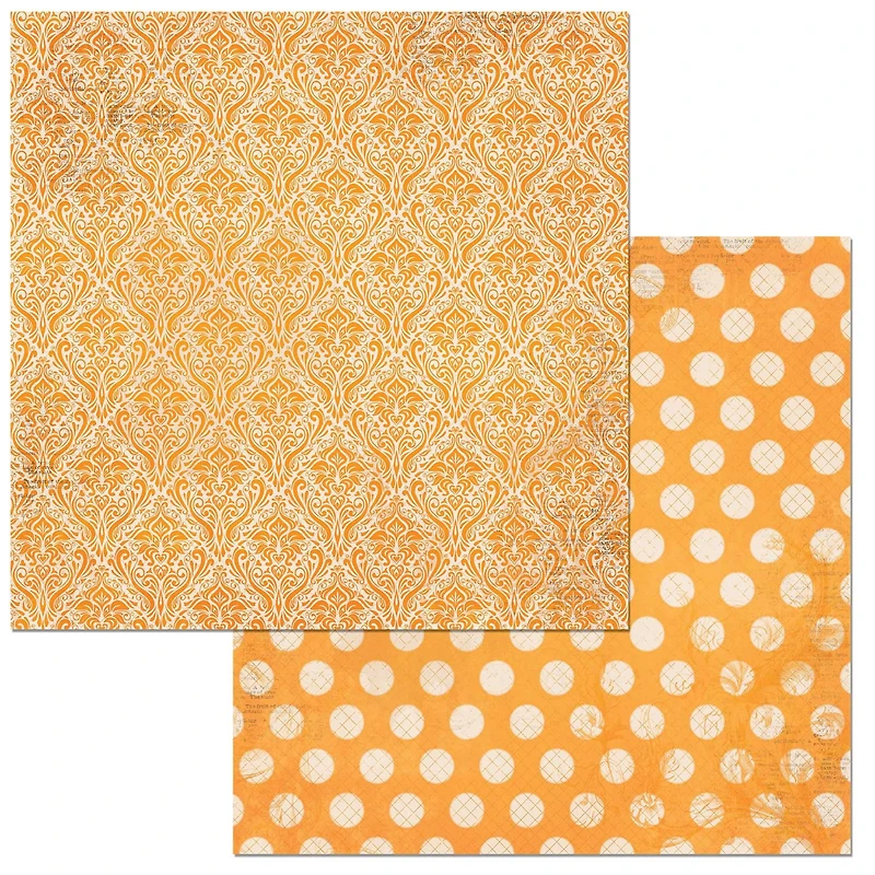 BoBunny® Double Dot Damask 12" x 12" Cardstock, 25 Sheets