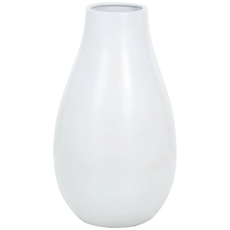 27.5" Ceramic Minimalistic Floor Vase
