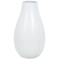 27.5" Ceramic Minimalistic Floor Vase