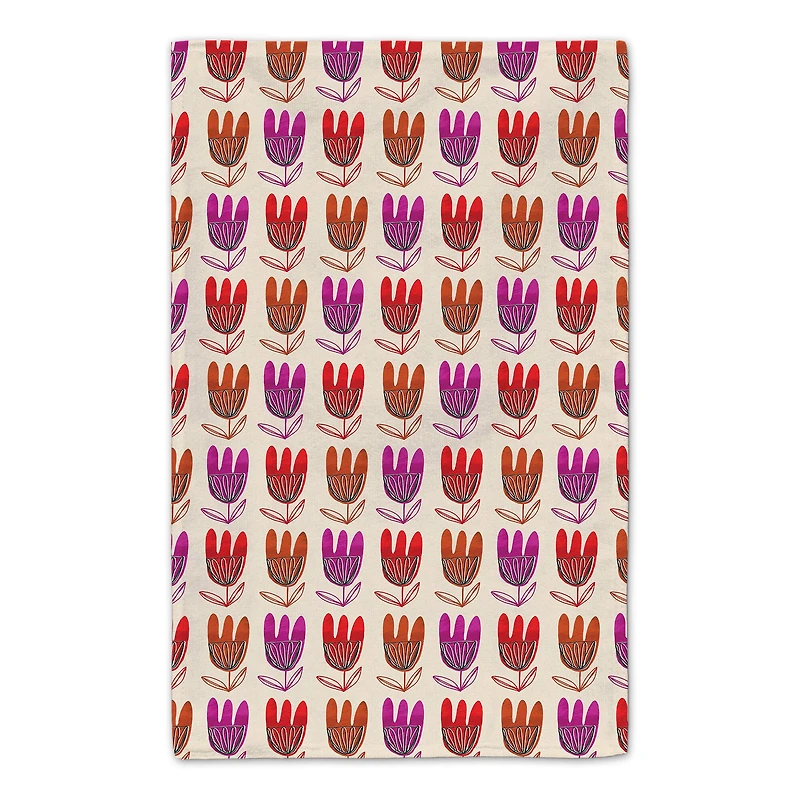 Fleurs Modernes Tea Towel Set of 2