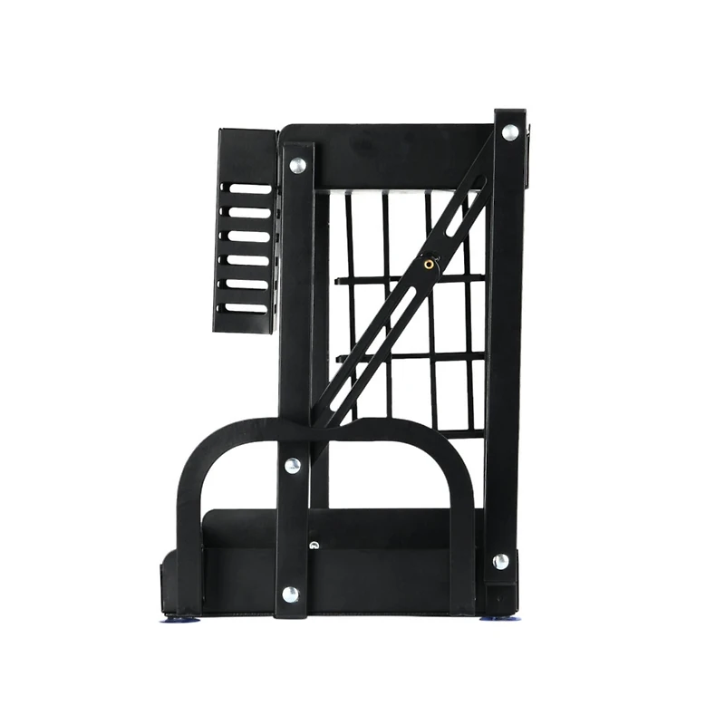 Household Essentials 12" Black Metal 2-Tier Countertop Caddy