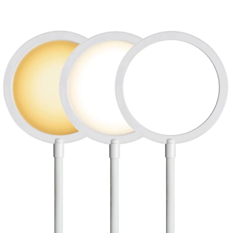 Good Housekeeping by OttLite Circular LED Desk Lamp