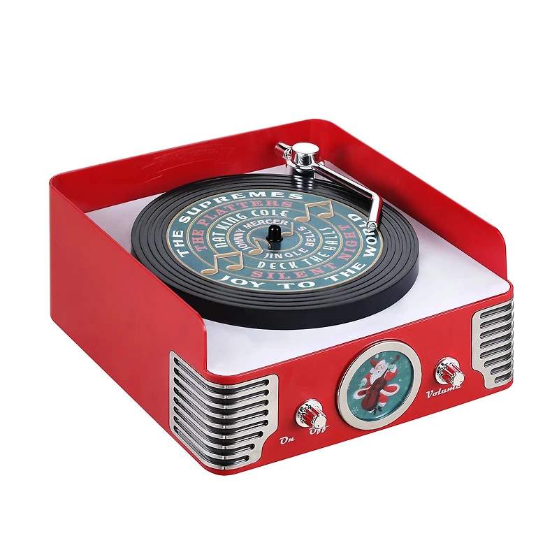 Mr. Christmas 9" Retro Record Player