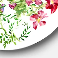 Designart - Tropical Birds With On Blooming Tree