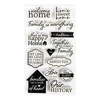 Black & White Sentimental Family Stickers by Recollections™