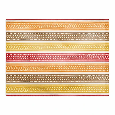Fall Stripes Poly Twill Placemat