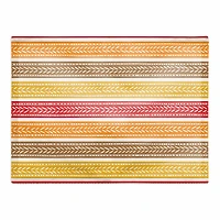 Fall Stripes Poly Twill Placemat