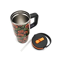20oz. Jack-O'-Lantern Stainless Steel Insulated Tumbler by Ashland®