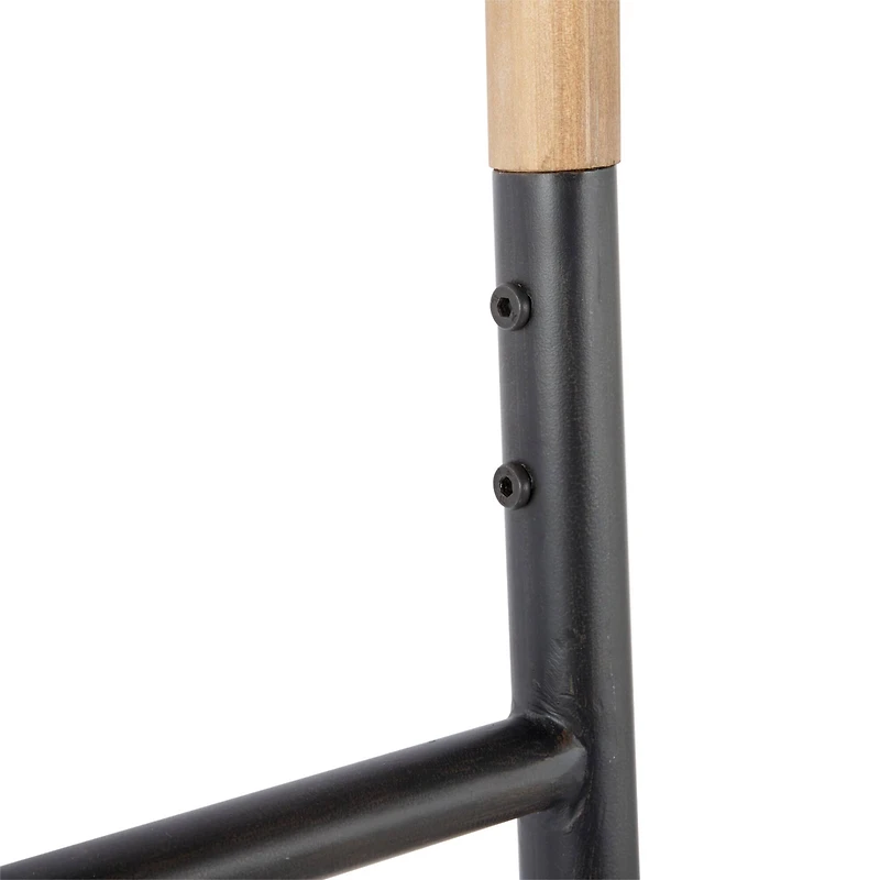 Brown Metal Industrial Ladder Set