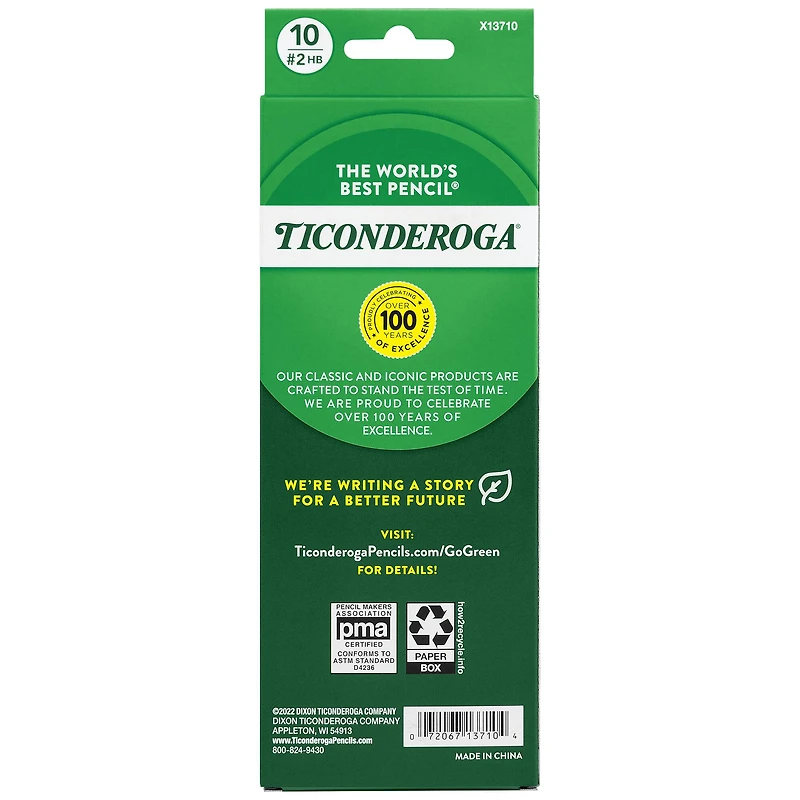 Ticonderoga® No.2 HB Pastel Wood-Cased Pencil Set