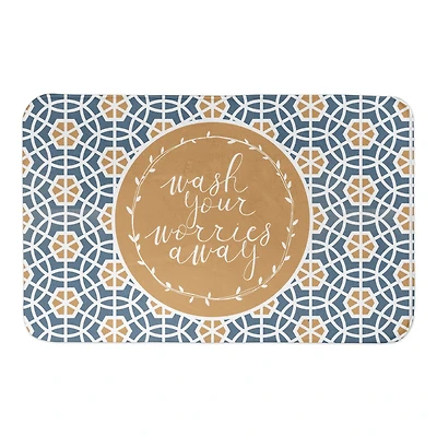 Wash Your Worries Away 34" x 21" Bath Mat