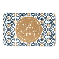 Wash Your Worries Away 34" x 21" Bath Mat