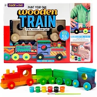 Made by Me® Paint Your Own Wooden Train