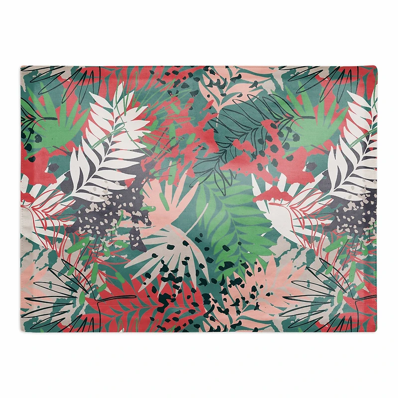 Jungle Pattern 18" x 14" Cotton Twill Placemat
