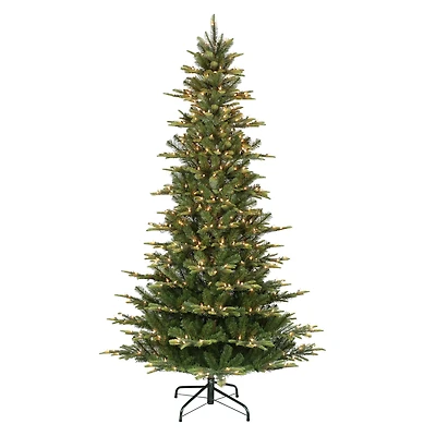 9ft. Pre-Lit Aspen Fir Artificial Christmas Tree, Clear Lights