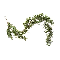 Hello Honey® 6ft. Faux Boxwood Garland