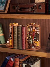 Rolife® Silent Corner Study DIY Book Nook Shelf Insert Kit