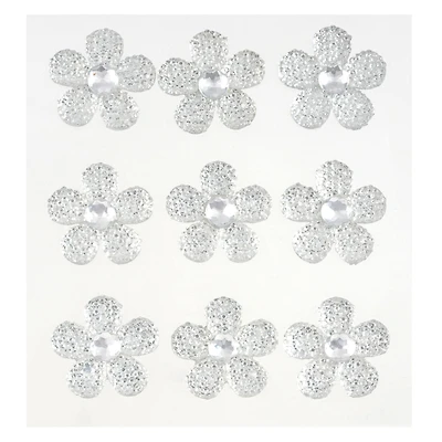 Clear Flower Sugar Stone Stickers by Recollections™