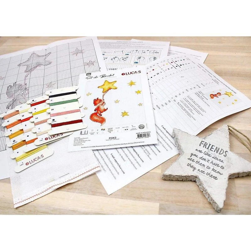 Luca-s Fox 2 Counted Cross Stitch Kit