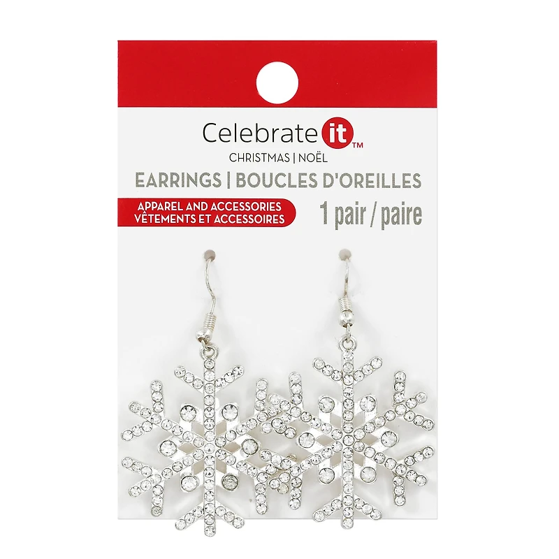 Snowflake Earrings by Celebrate It™