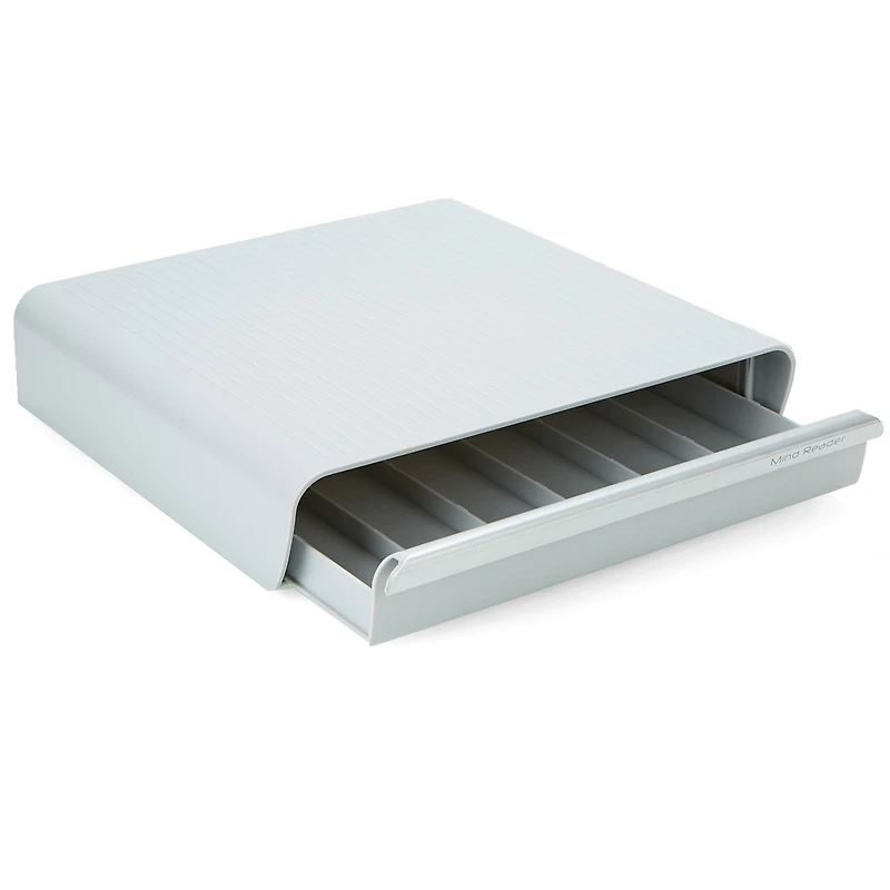 Mind Reader Gray Single Serve Coffee Station & Pod Capsule Storage