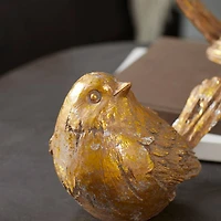 Farmhouse Polystone Bird Sculpture Set