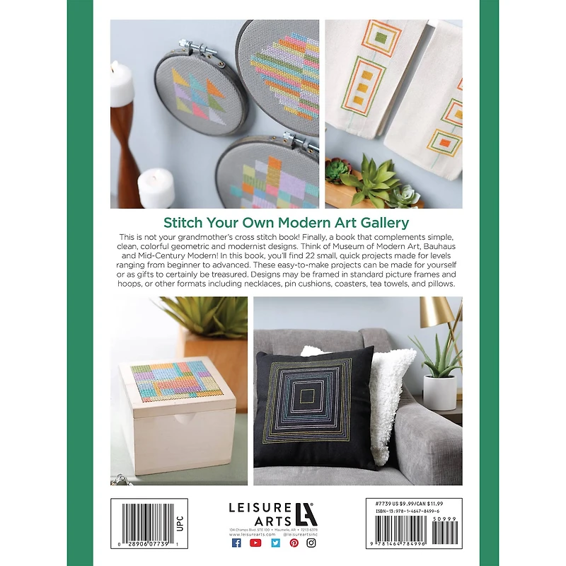 Leisure Arts® Modern Art Stitching Book