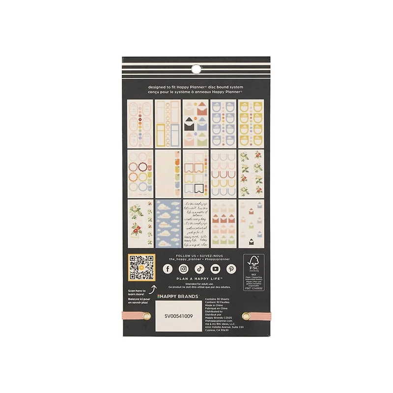The Classic Happy Planner® Uplifting Notes Sticker Book
