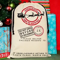 19" x 26" Express Delivery Christmas Drawstring Bag
