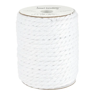 White Macramé Cording, 23.6yd. by Bead Landing™