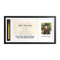 Black Graduation Certificate, Tassel & 5" x 7" Frame by Studio Décor®