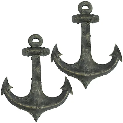 Design Toscano Ahoy There Maritime Anchor Wall Sculptures, 2ct.