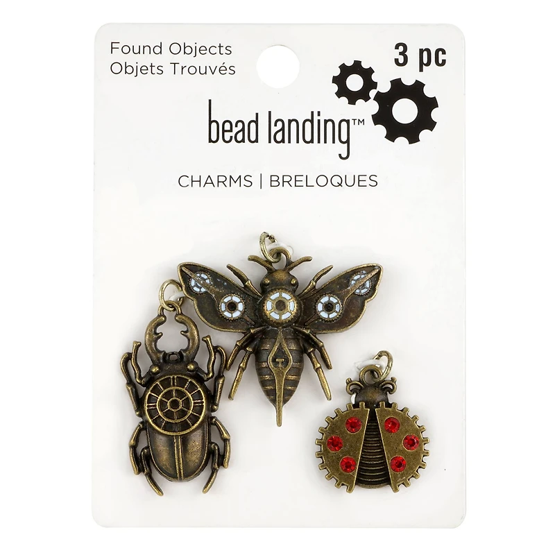 Found Objects Bug Charms by Bead Landing™